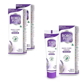 Hautpflegecreme - Boro Plus, Kräuter, 3 х 25 ml